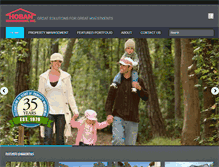 Tablet Screenshot of hobanmanagement.com
